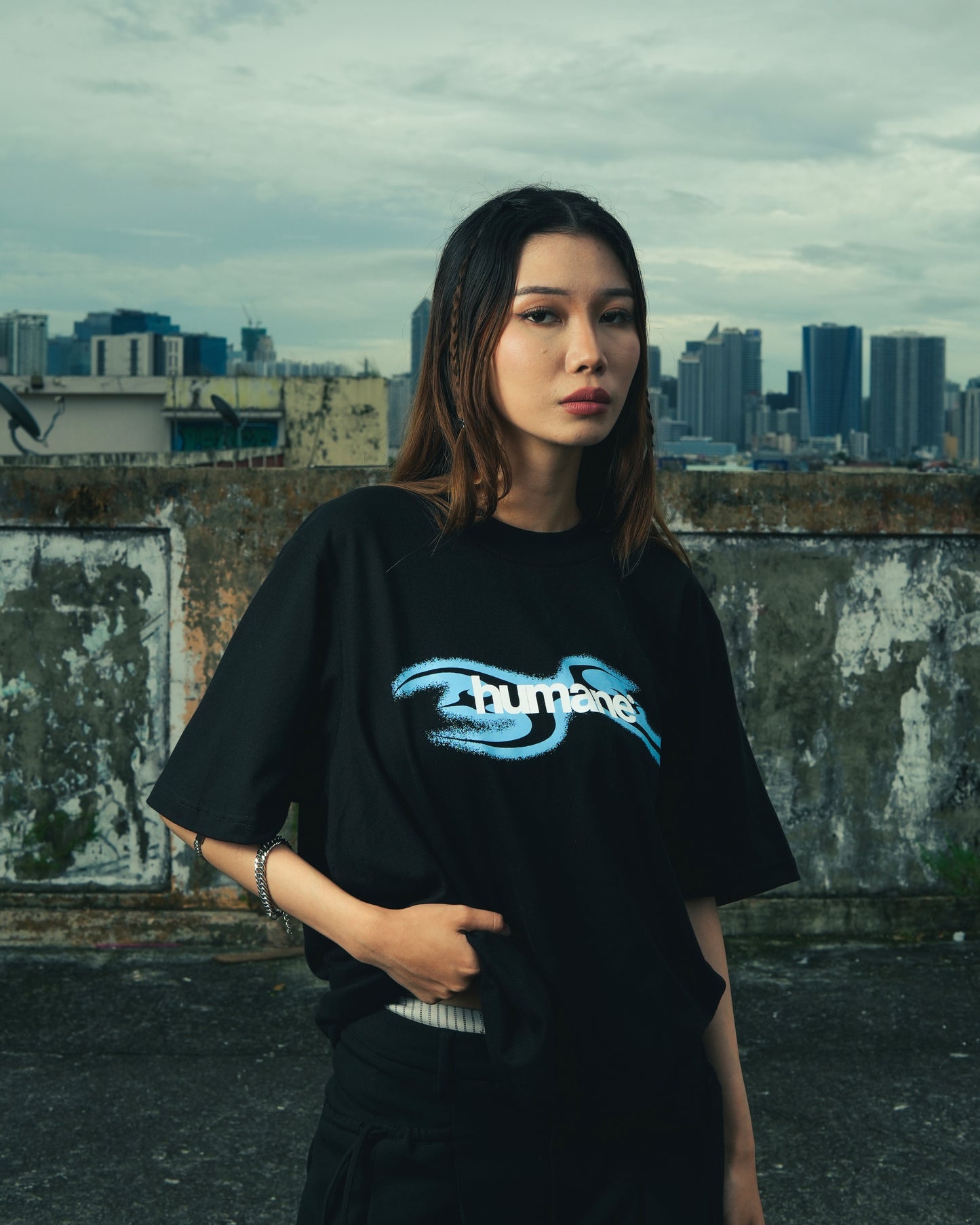 HUMANE BLU DUST TEE